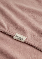 ALIDA WOOL POINTELLE BABY BLANKET