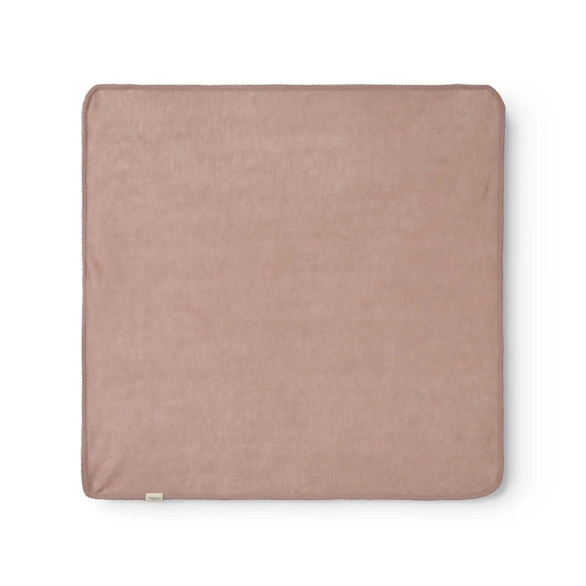 ALIDA WOOL POINTELLE BABY BLANKET