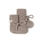 ABOOTIE CASHMERE BABY BOOTIES - ALPACA MELANGE