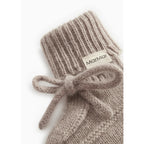 ABOOTIE CASHMERE BABY BOOTIES - ALPACA MELANGE