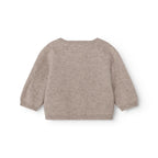 TAMLA CASHMERE CARDIGAN - ALPACA MELANGE