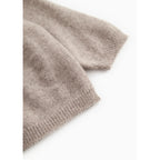 TAMLA CASHMERE CARDIGAN - ALPACA MELANGE