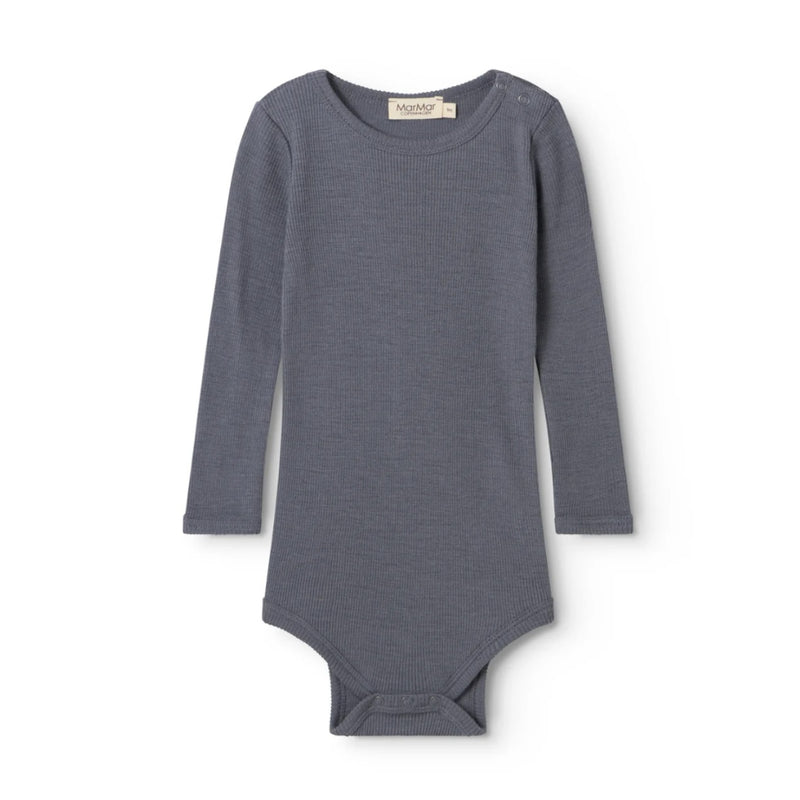BENSE WOOL BODYSUIT - Rainstorm