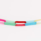 BRIGHT VELVET CHAIN LINK GARLAND