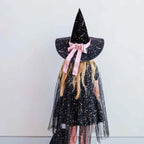 HALLOWEEN ETHEL TULLE WITCH CAPE