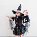 HALLOWEEN ETHEL TULLE WITCH CAPE