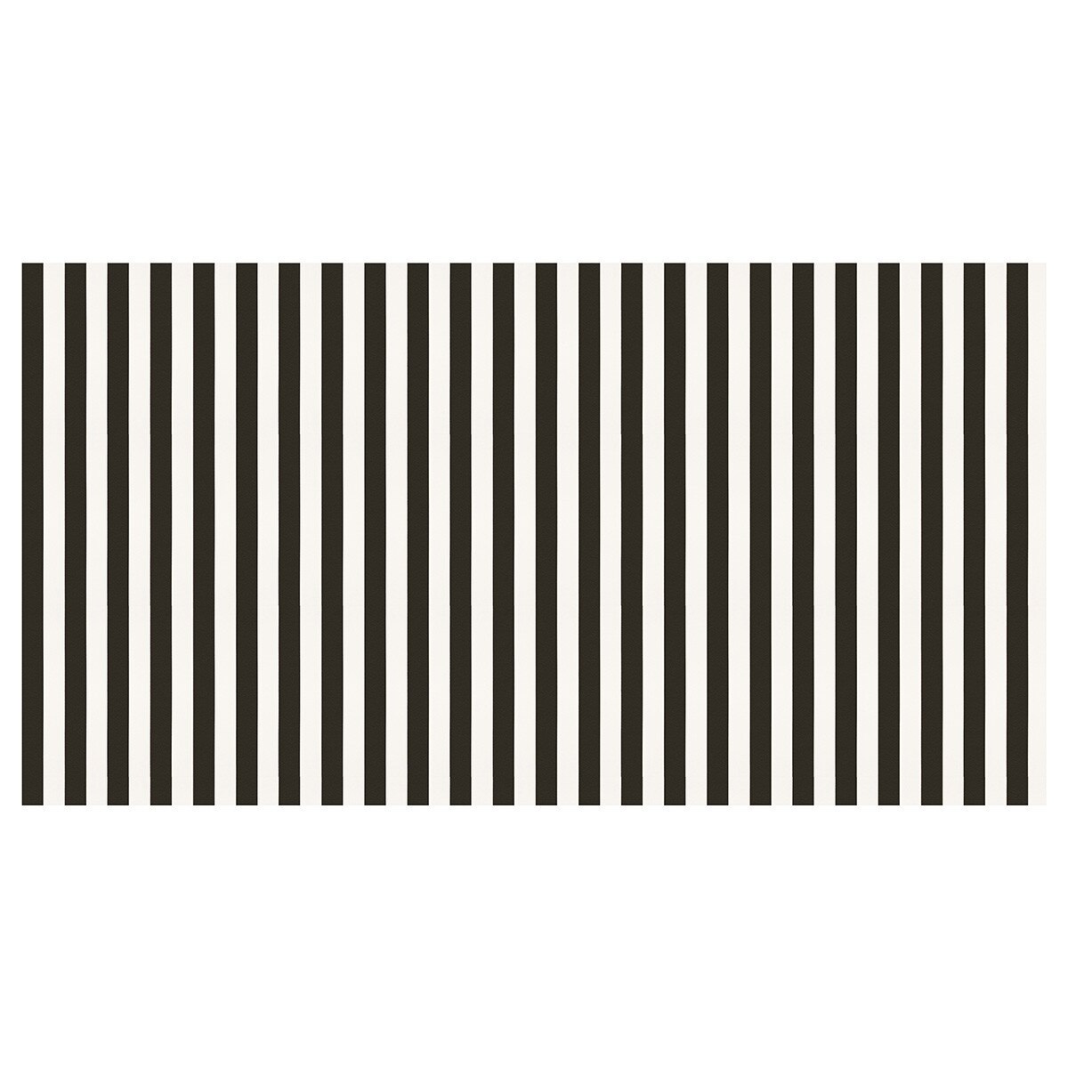 BLACK STRIPE TABLECLOTH