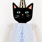 3 GIANT HANGING HALLOWEEN DECORATIONS (CAT, PUMPKIN, WITCH)
