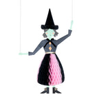 3 GIANT HANGING HALLOWEEN DECORATIONS (CAT, PUMPKIN, WITCH)