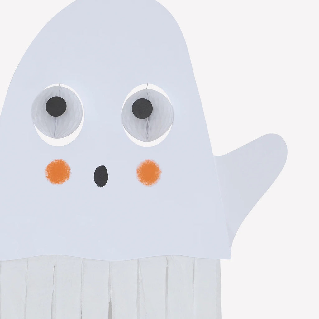3 GIANT CHARACTER HALLOWEEN DECORATIONS (GHOST, MOON, WITCH)