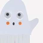 3 GIANT CHARACTER HALLOWEEN DECORATIONS (GHOST, MOON, WITCH)