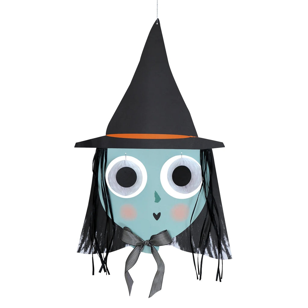 3 GIANT CHARACTER HALLOWEEN DECORATIONS (GHOST, MOON, WITCH)