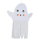 3 GIANT CHARACTER HALLOWEEN DECORATIONS (GHOST, MOON, WITCH)