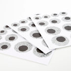 GLITTER EYEBALL STICKERS (8 SHEETS)