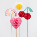 HAPPY ICONS CAKE TOPPERS