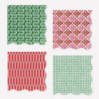 16 MOLLY MAHON FESTIVE PAPER NAPKINS