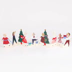 CHRISTMAS ANIMAL FRIENDS CONCERTINA CARD