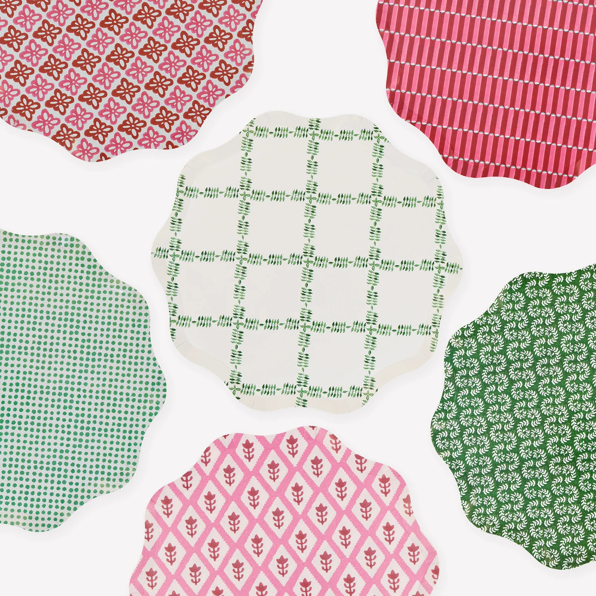 8 MOLLY MAHON FESTIVE PAPER PLATES