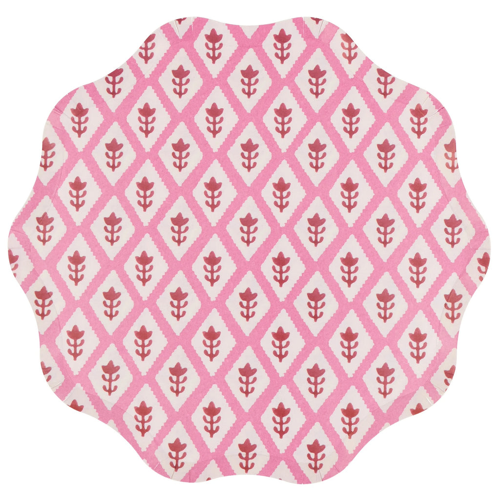 8 MOLLY MAHON FESTIVE PAPER PLATES
