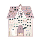 HAUNTED HOUSE STICK ON EARRINGS