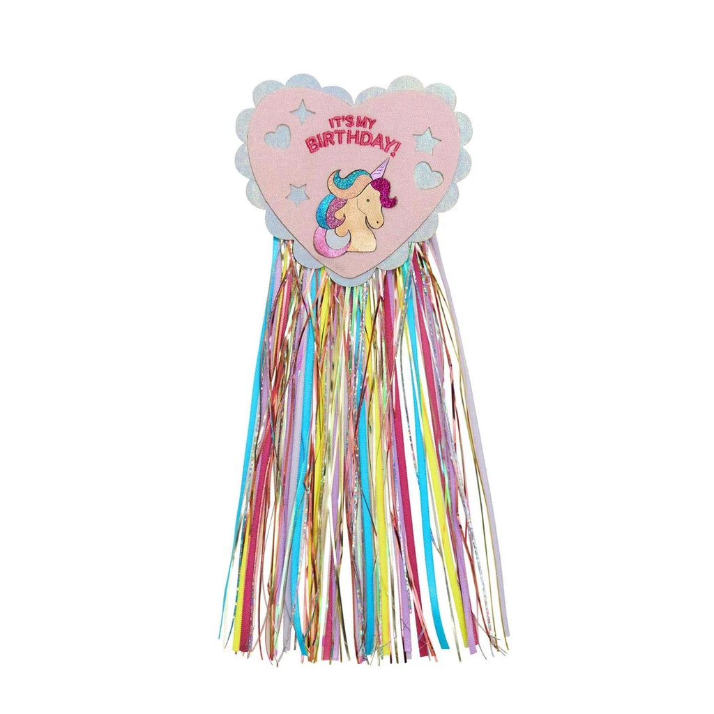 MAGICAL UNICORN BIRTHDAY BADGE