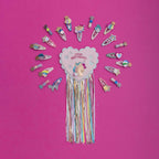 MAGICAL UNICORN BIRTHDAY BADGE
