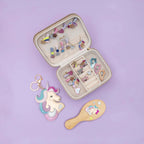 VELVET UNICORN JEWELLERY BOX