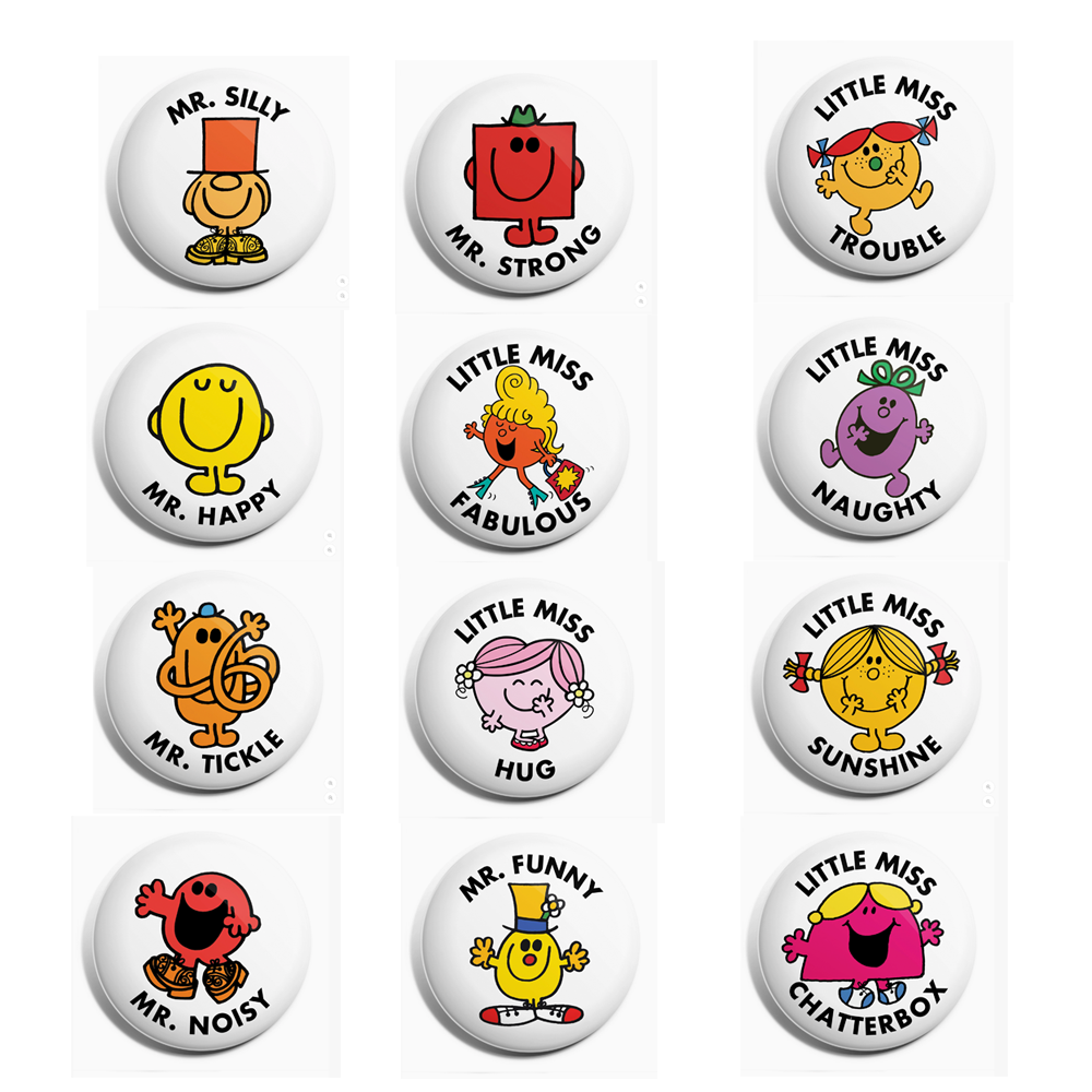 MR MEN BADGE