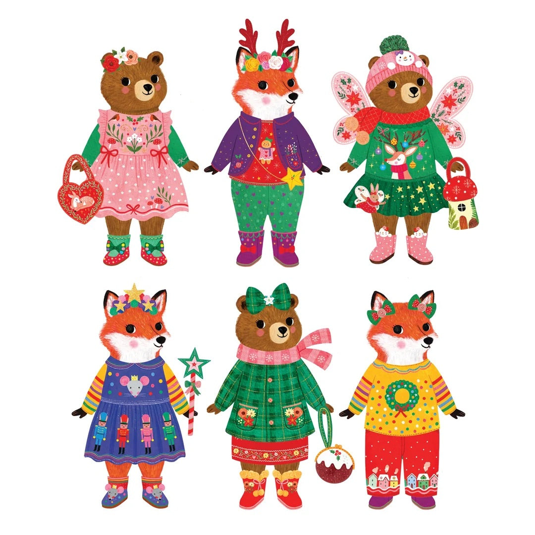 MERRY WOODLAND MAGNETIC DRESS UP SET GAME(4 YEARS+)