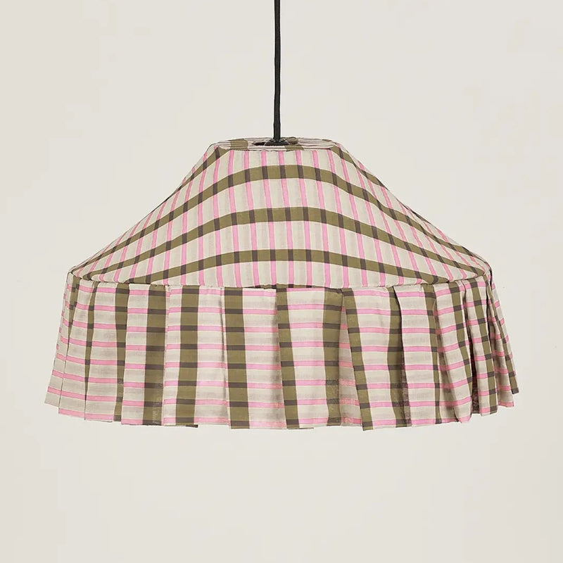 NICOLE LAMPSHADE 50cm - Kaki pink Mosaic