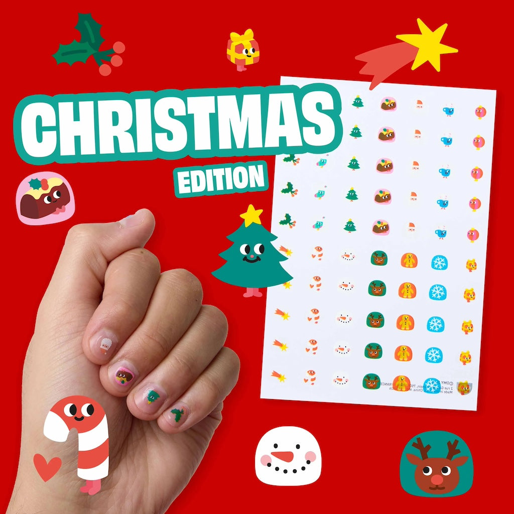 140 CHRISTMAS NAIL STICKERS HO HO HO!