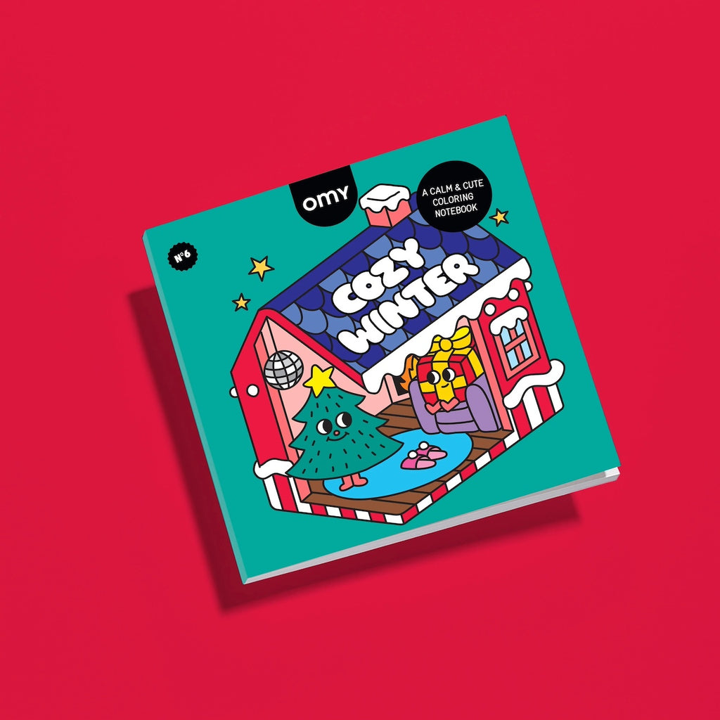 COZY ART COLOURING BOOK - COZY WINTER