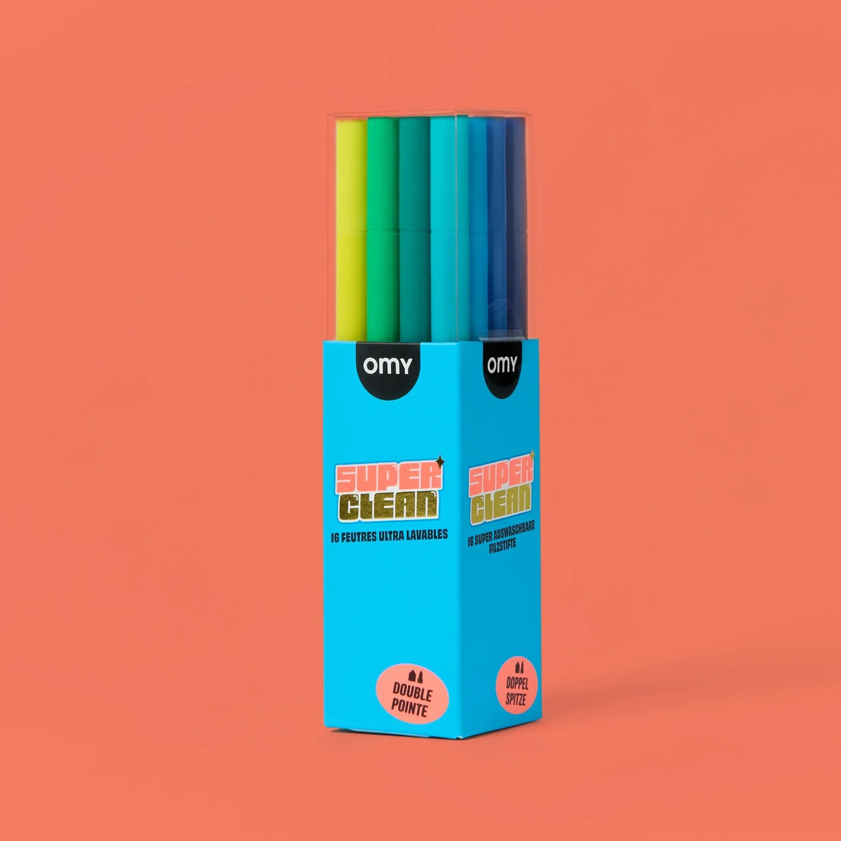 SUPER CLEAN 16 WASHABLE FELT PENS