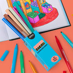 SUPER CLEAN 16 WASHABLE FELT PENS