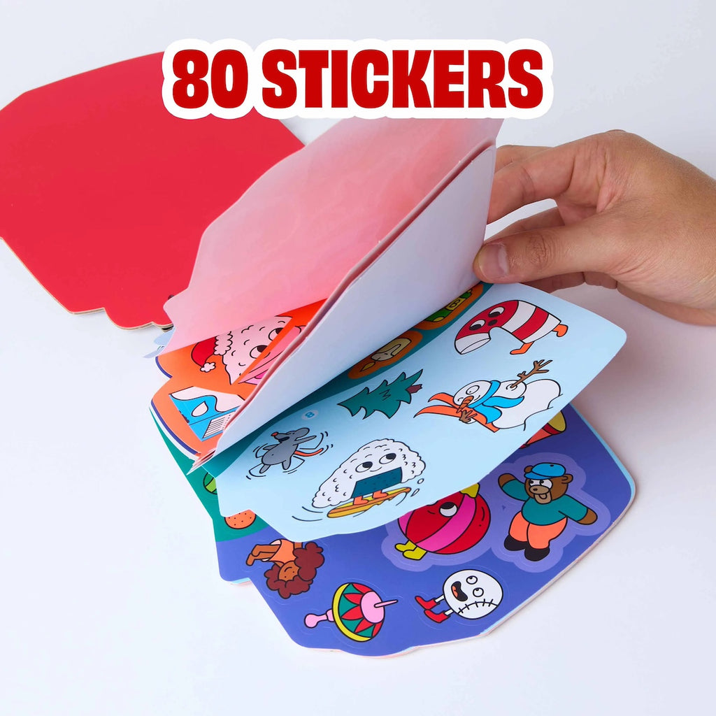 STICKER ACTIVITY BOOK - CHRISTMAS (4 YEARS+)