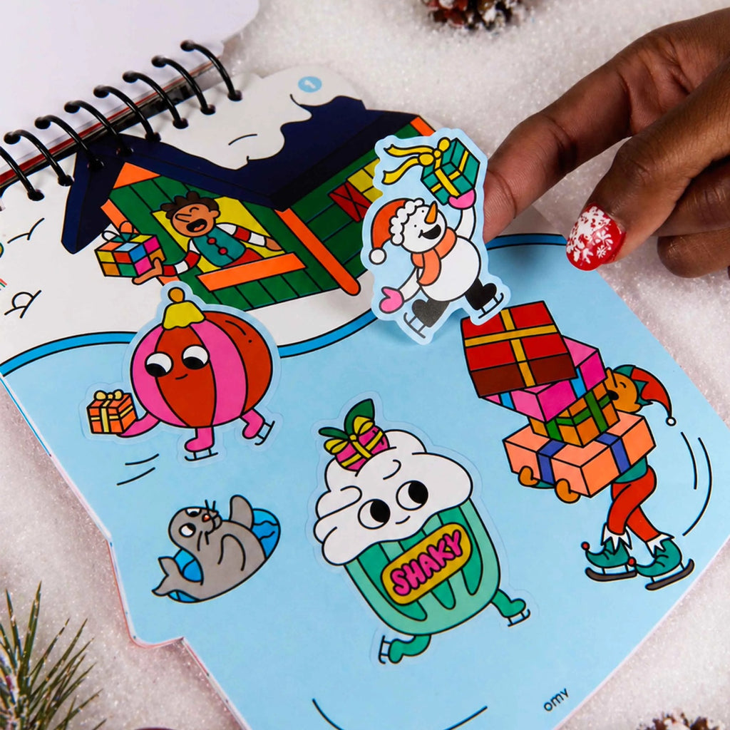 STICKER ACTIVITY BOOK - CHRISTMAS (4 YEARS+)