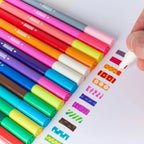 MAGIC TWIST FELT TIP PENS - 14 COLOURS + 2 REVEALERS