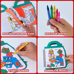 SUPER COLOURING + STICKER BOOK - CHRISTMAS