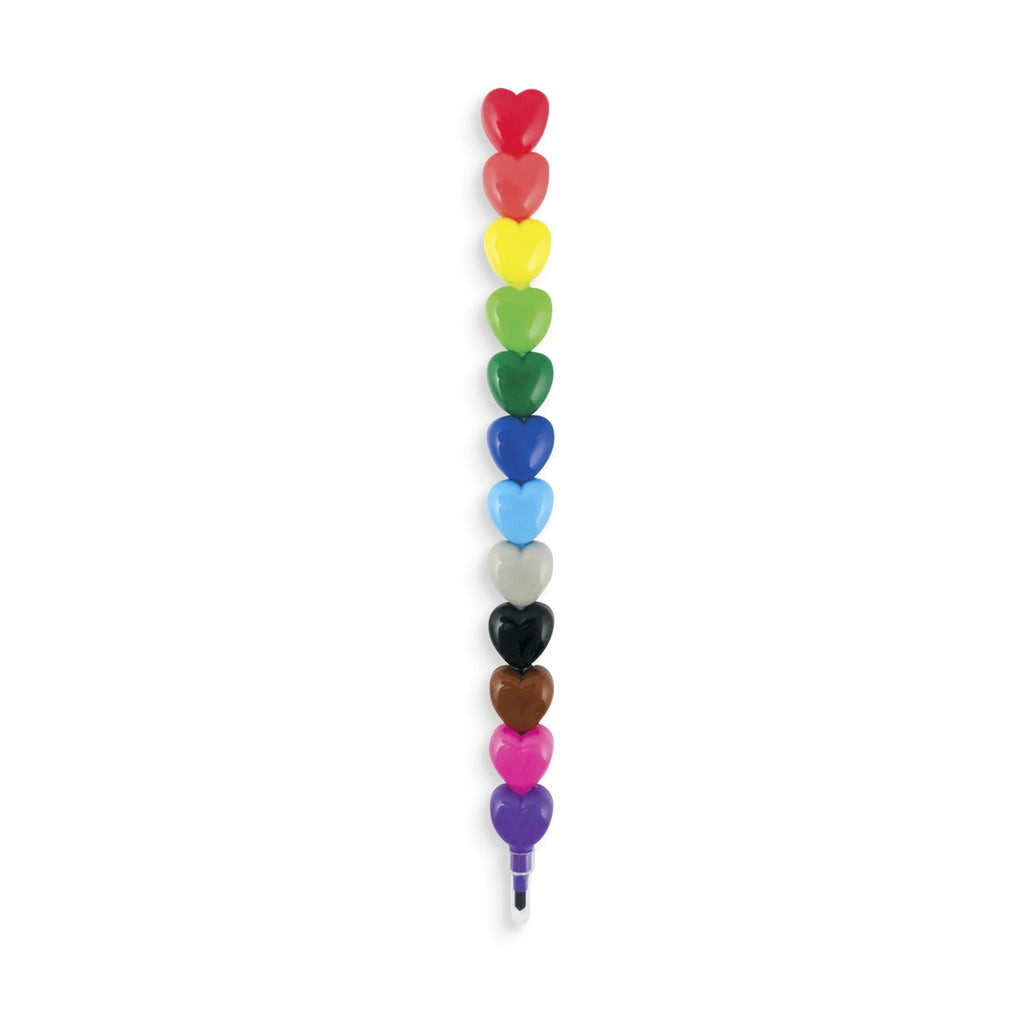 HEART TO HEART STACKING CRAYONS (3 YEARS+)