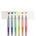 JELLY GLOSS MULTI-SURFACE GEL PENS (6 COLOURS)
