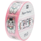 WASHI PAPER TAPE - WAVING CAT