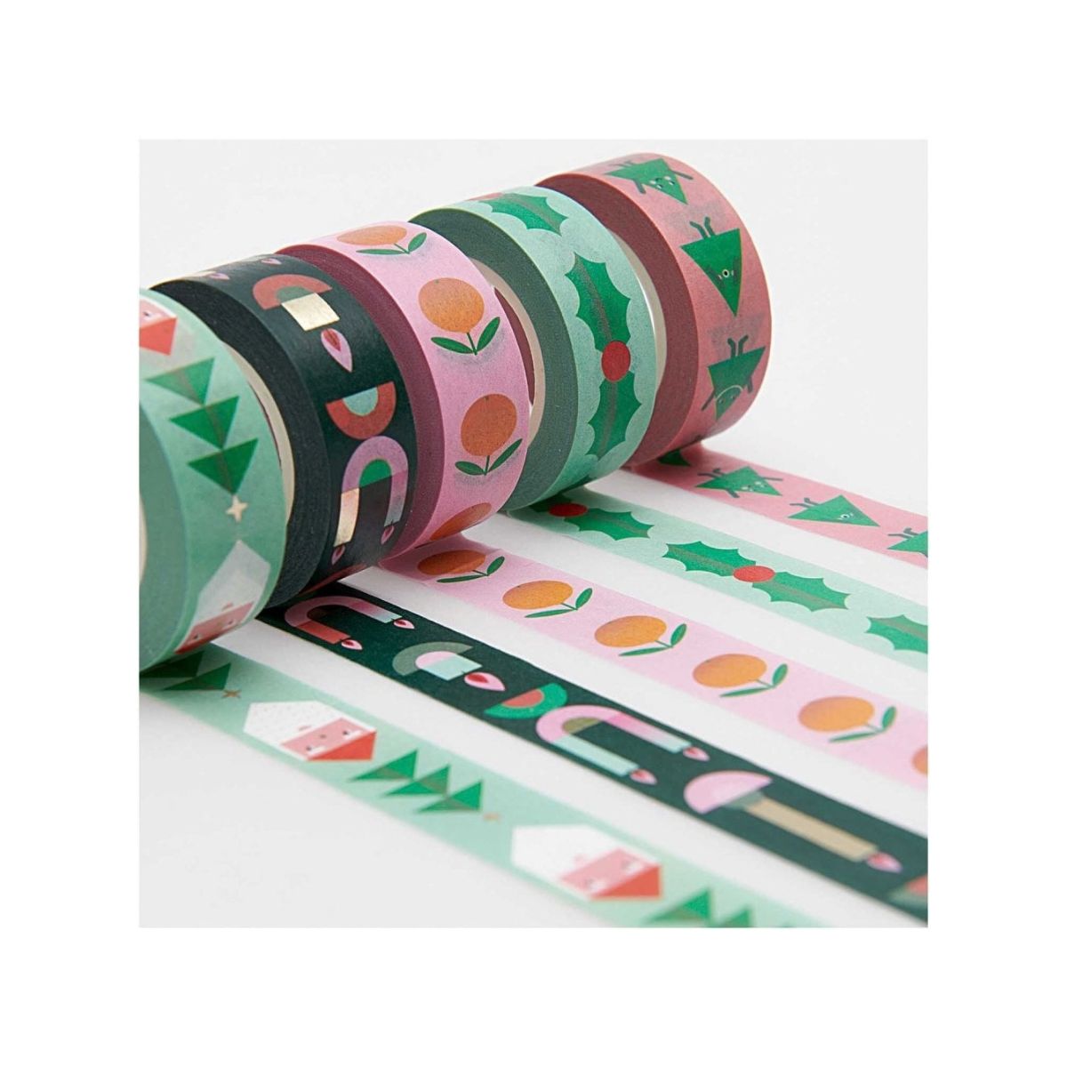 WASHI PAPER TAPE SET - CHRISTMAS