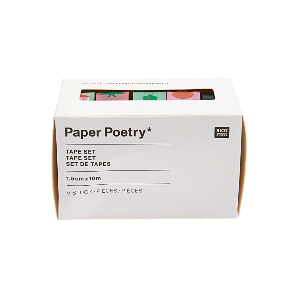 WASHI PAPER TAPE SET - CHRISTMAS