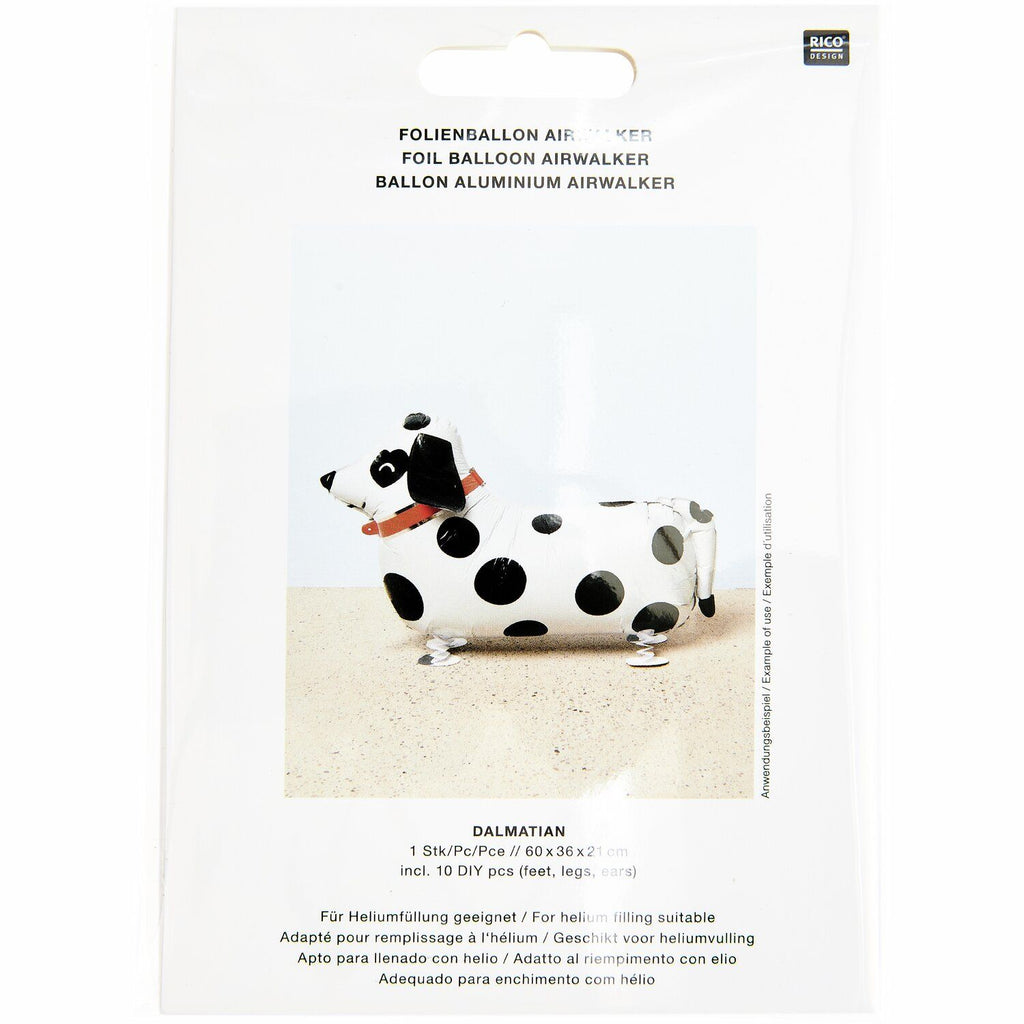 FOIL BALLOON - "AIRWALKER" DALMATIAN