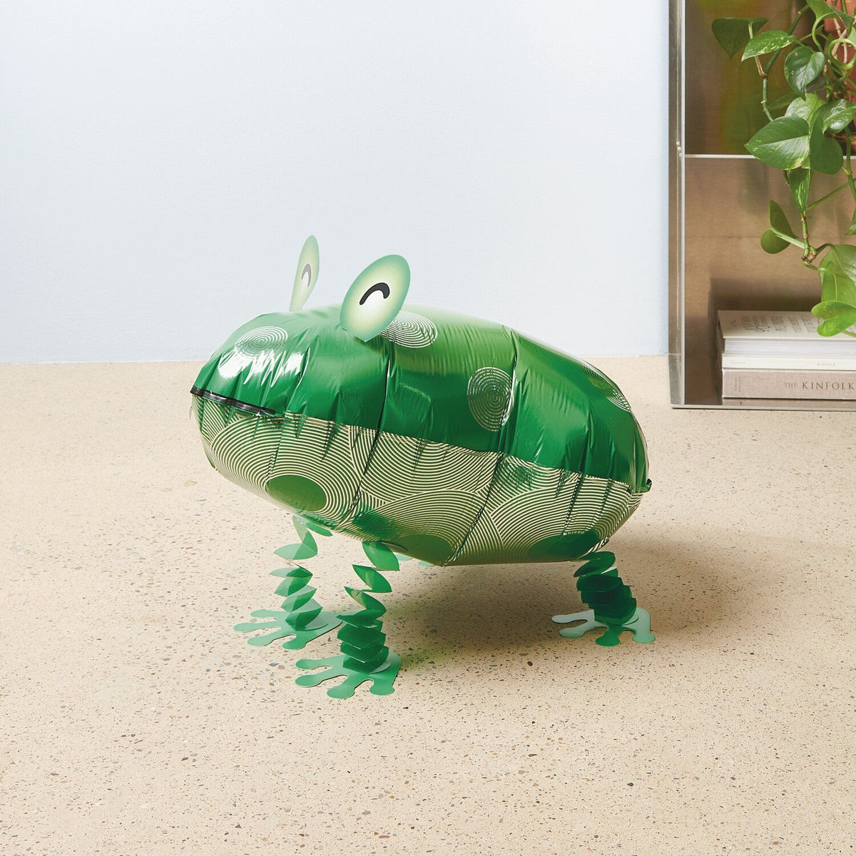 FOIL BALLOON - "AIRWALKER" FROG