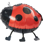 FOIL BALLOON - "AIRWALKER" LADYBIRD