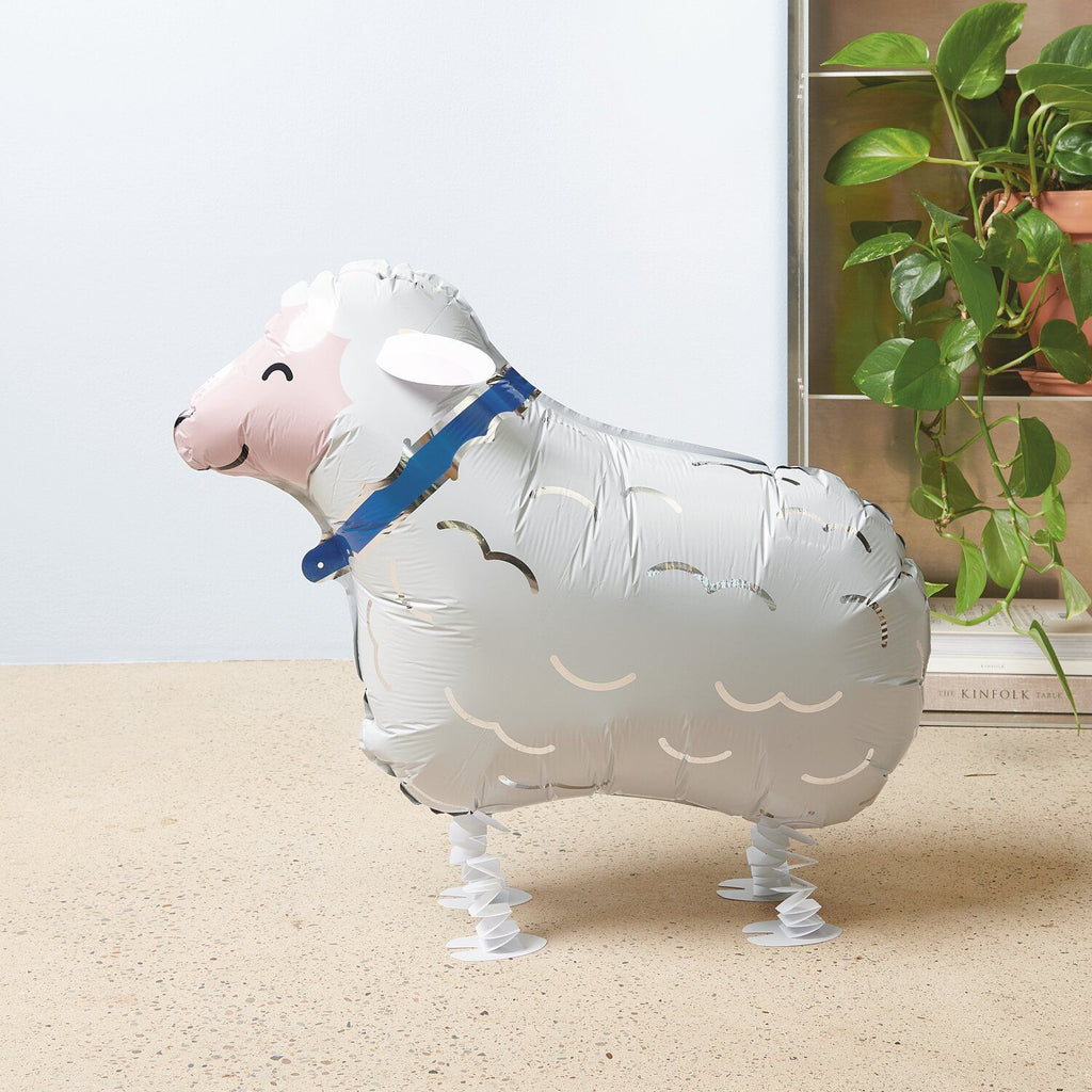 FOIL BALLOON - "AIRWALKER" SHEEP