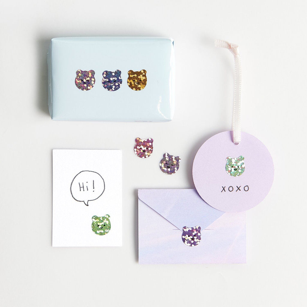 MINI STICKERS CHINGU BEARS - 80 PCS