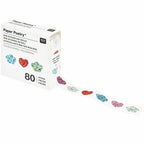 MINI STICKERS CHINGU HEARTS / CLOUDS - 80 PCS