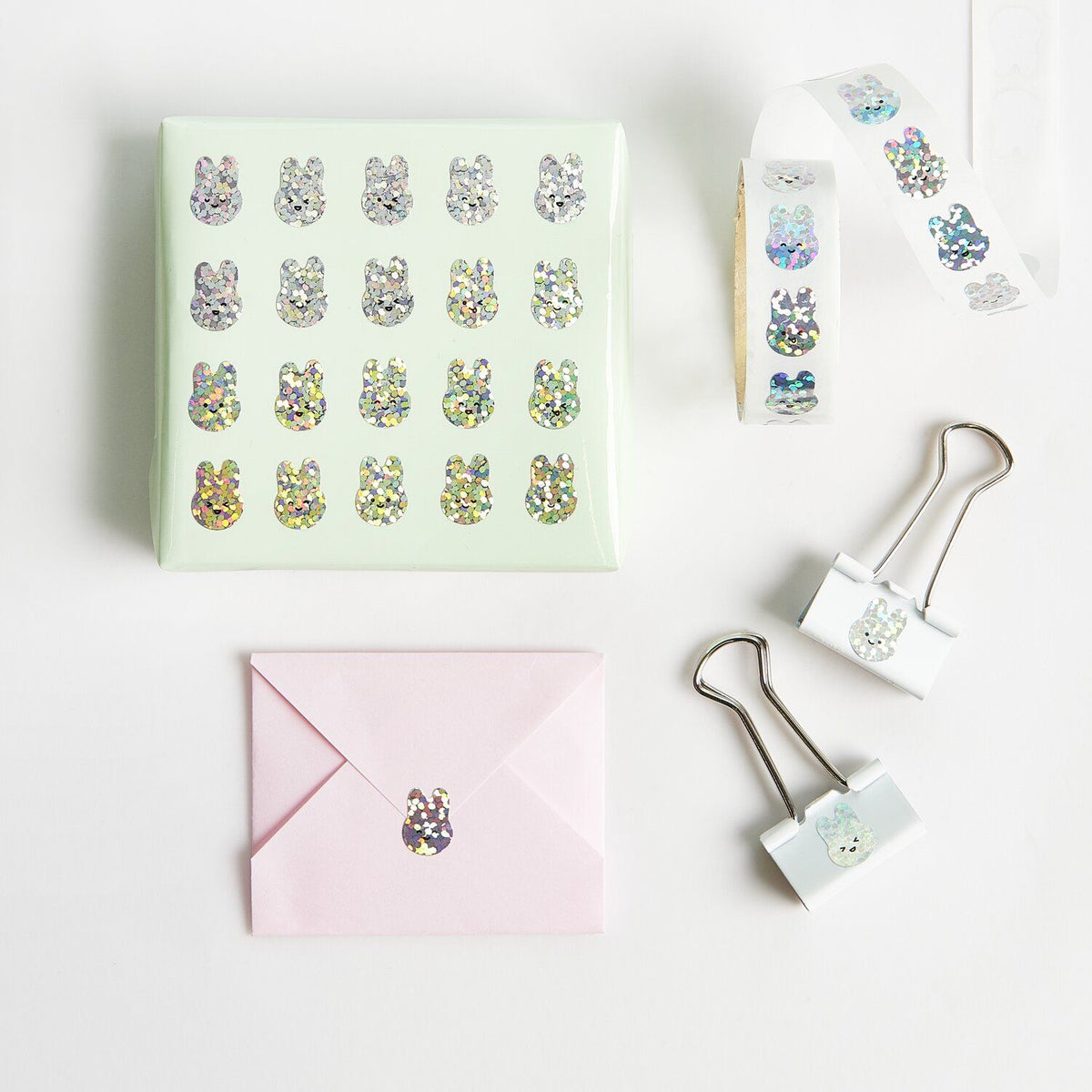 MINI STICKERS CHINGU RABBITS - 80 PCS